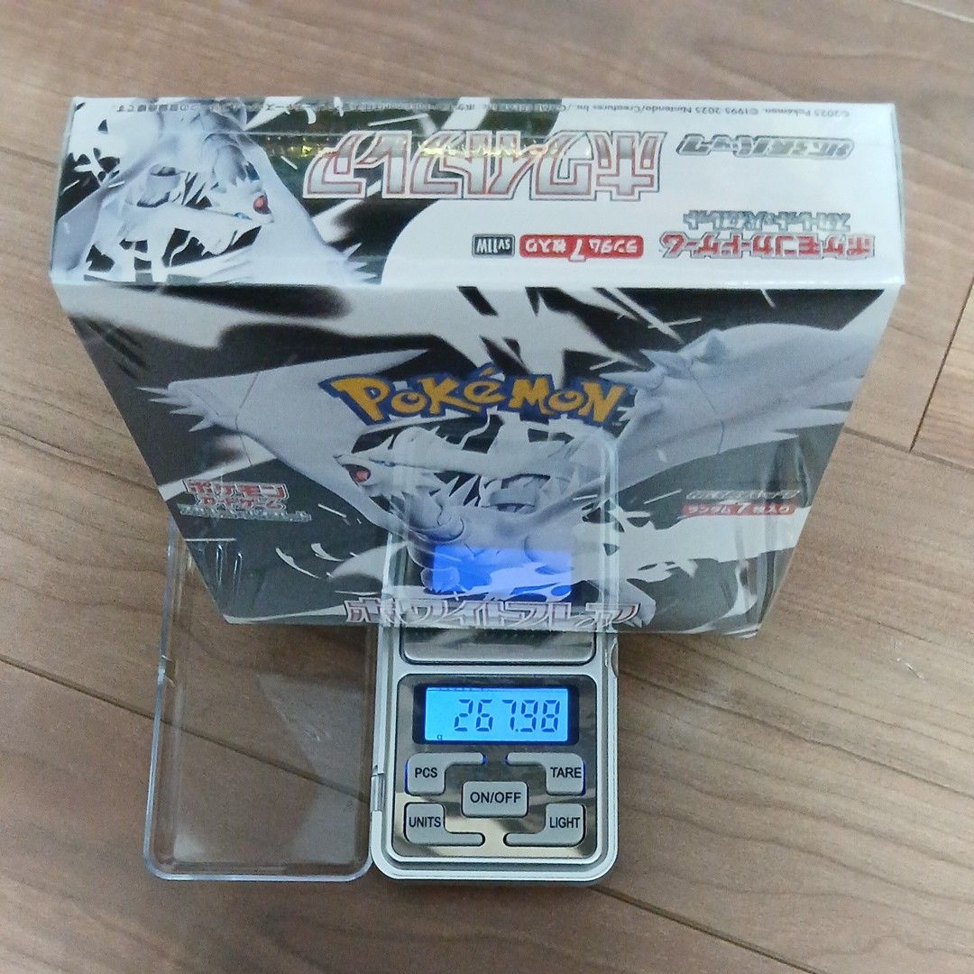 ポケモンカードゲームホワイトフレア 1BOX シュリンクつき 高重量