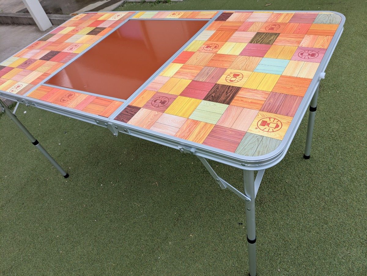 Coleman コールマン ナチュラルモザイク バーベキューテーブル130