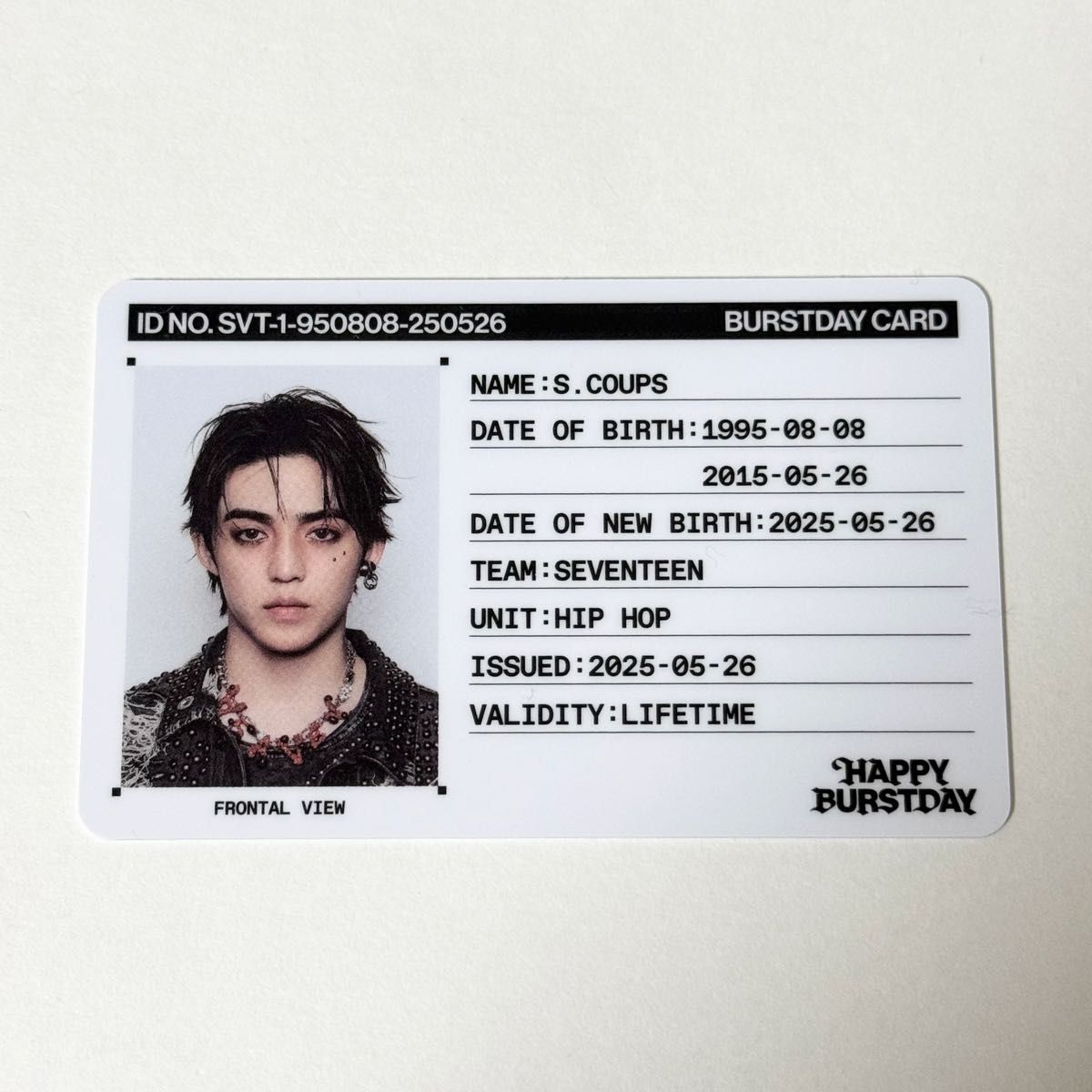 SEVENTEEN アルバム HAPPY BURSTDAY NEW BURSTDAY エスクプス idカード