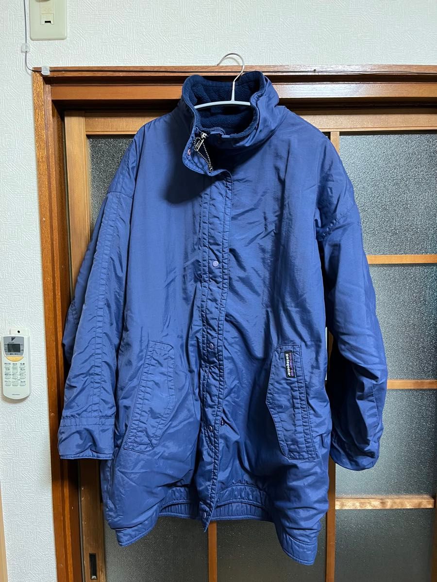 パタゴニア ソフトシェル キャプリーン ジャケット ネイビー L 相当 雪
