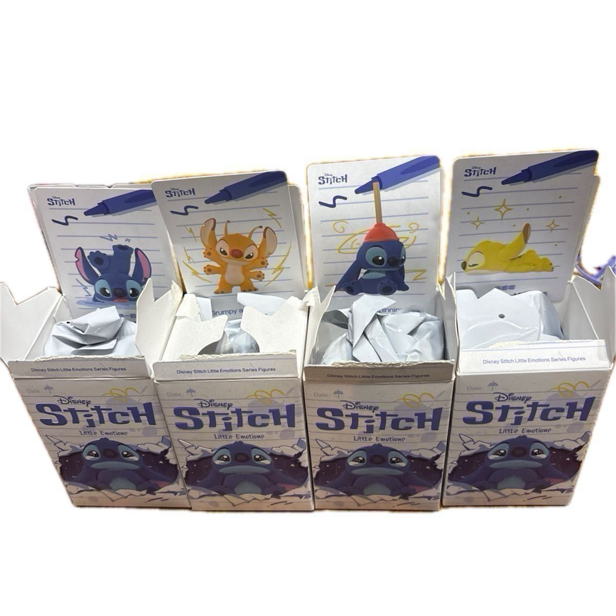 最終値下げ中 ポップマート スティッチ 4つセット リトルエモーション