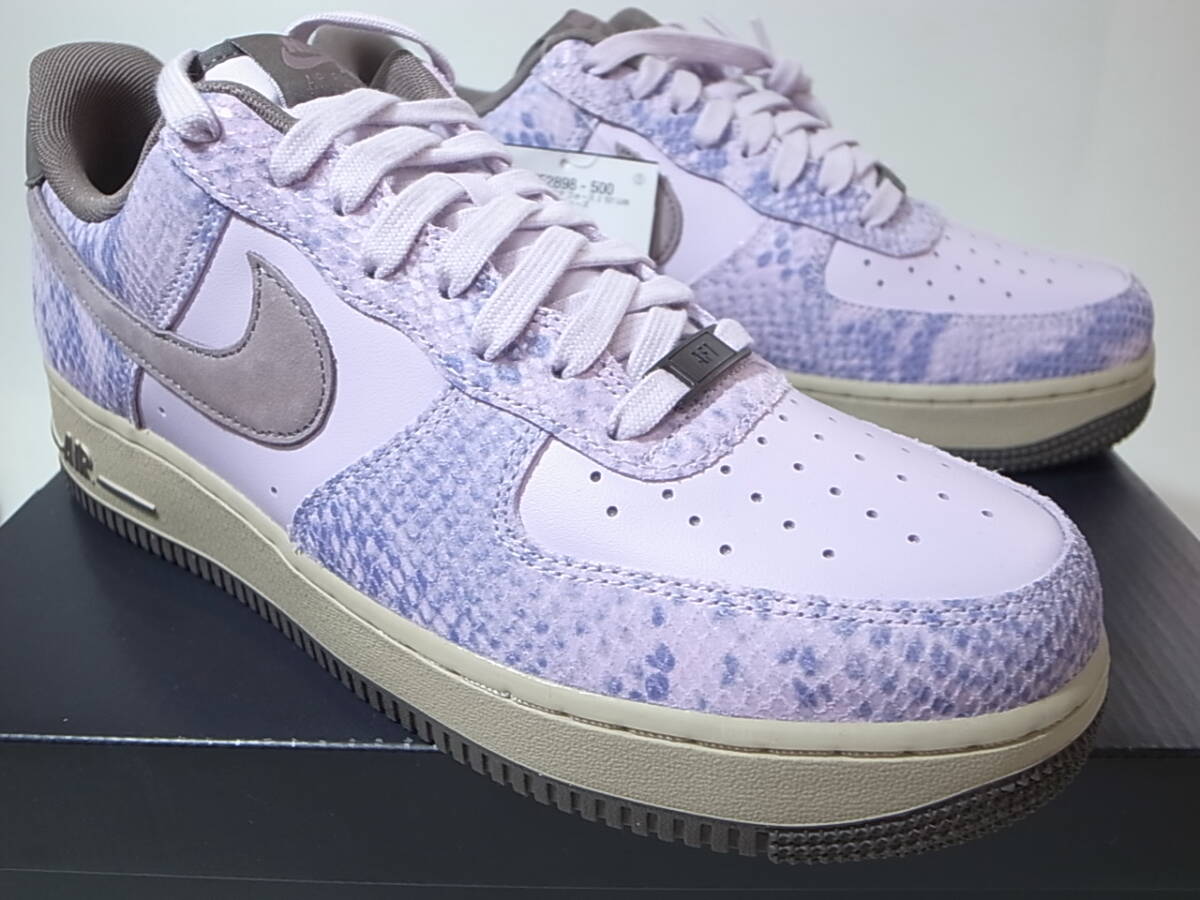 NIKE AIR FORCE 1 '07 LV8 PURPLE SNAKEパープルスネーク 28cm US10