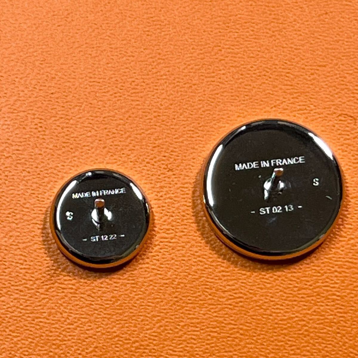 希少 極美品 HERMES エルメス ピンバッジ セット 円形モチーフ ロゴ