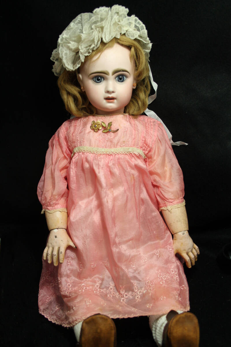 ジュモー アンティーク ビスクドール 人形 jumeau 送料無料｜Yahoo