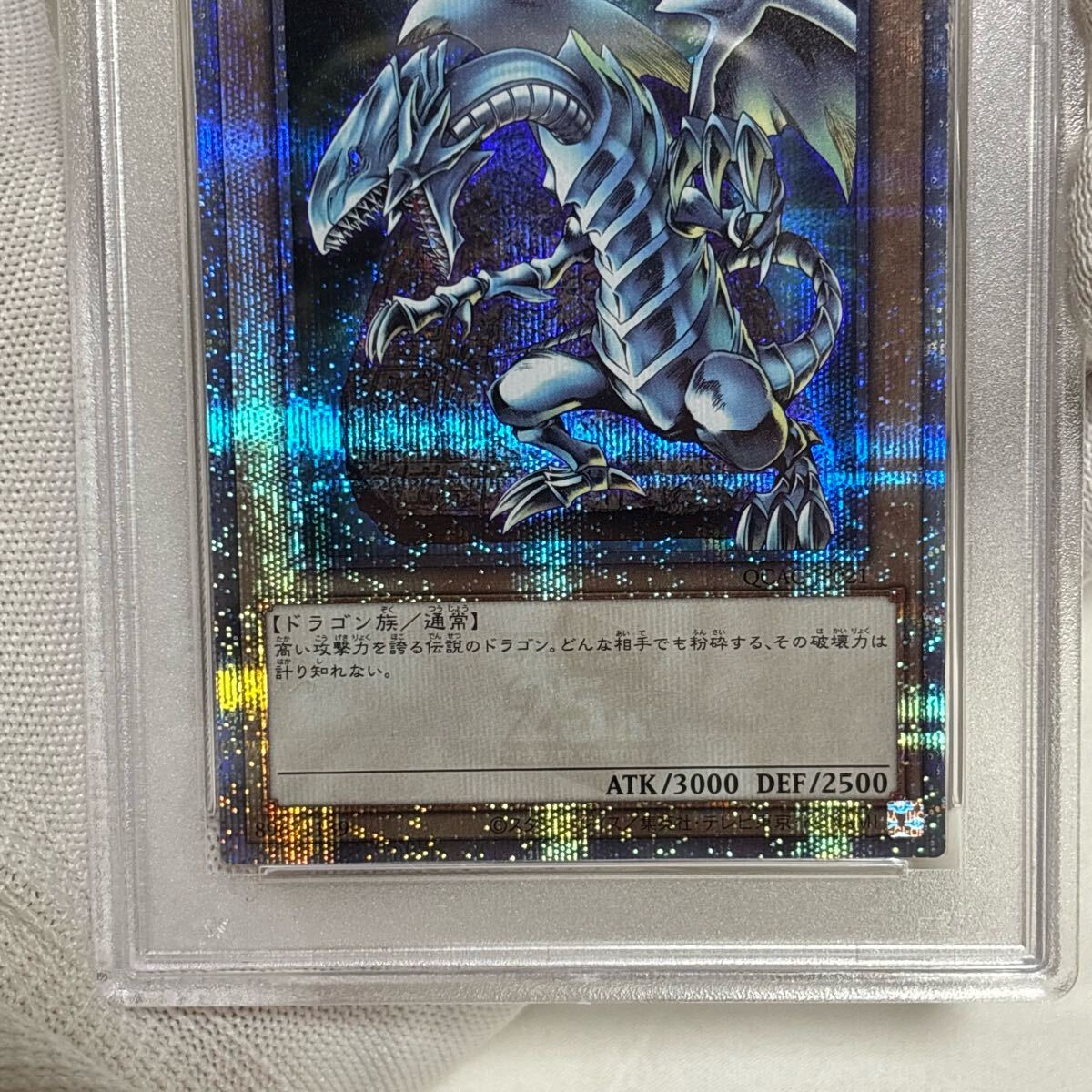 PSA10連番】青眼の白龍、ブラックマジシャン、青眼の究極竜+封筒付き