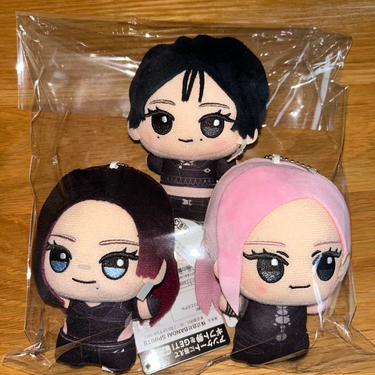 aespa whiplash ちびぐるみ ぬいぐるみ ナムコ限定 3種セット