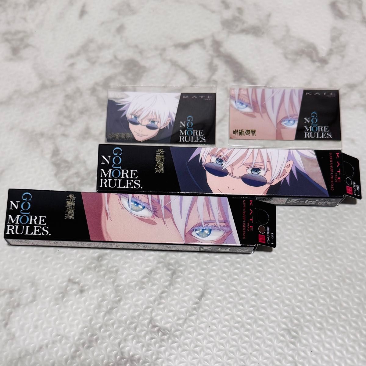 KATE ケイト 呪術廻戦 五条悟 コラボ 限定 ステッカー 2枚 付き アイ