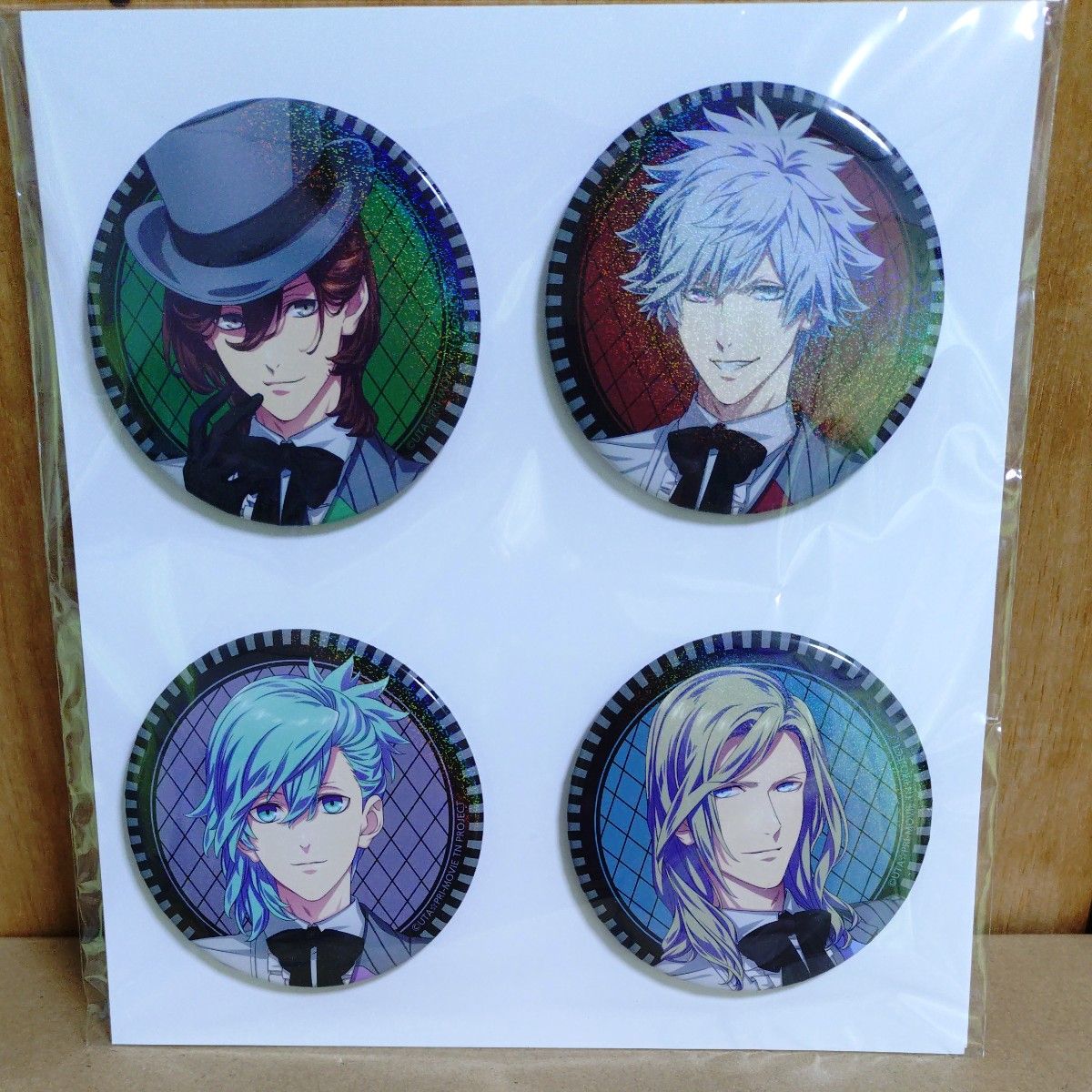 うたプリ タブナイ ムビチケバンドル キラキラ缶バッジ 全種セット