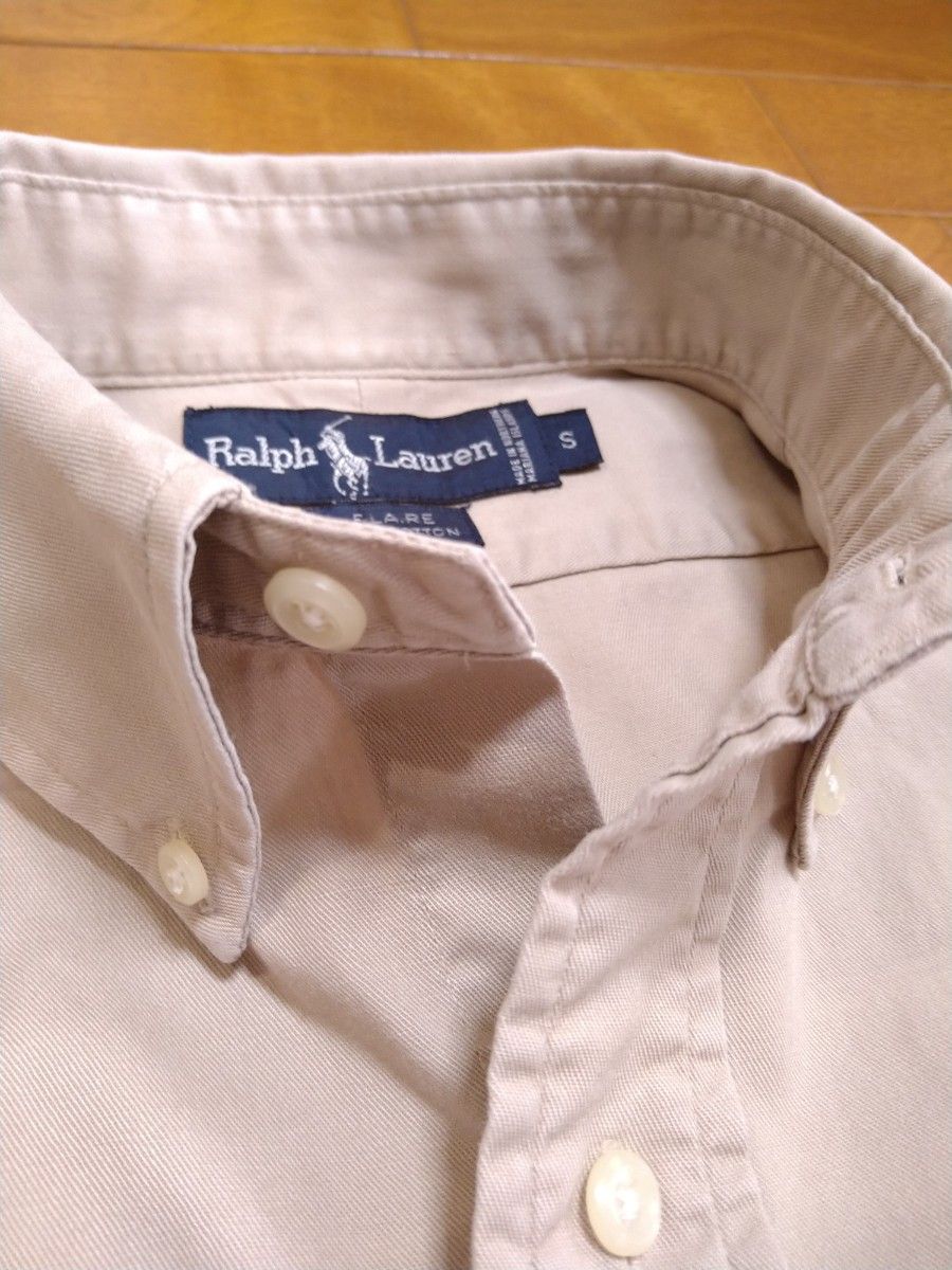 希少】ラルフローレン RALPH LAUREN BLAIRE 長袖ボタンダウンシャツ