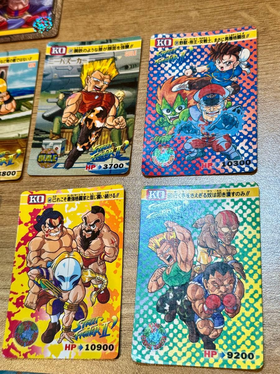 カードダス ストリートファイターⅡ キラ2枚＋ノーマル18枚 計20枚