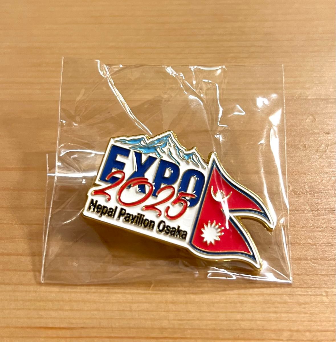 新品未開封品】ネパール館 パビリオン ピンバッジ大阪万博 関西万博