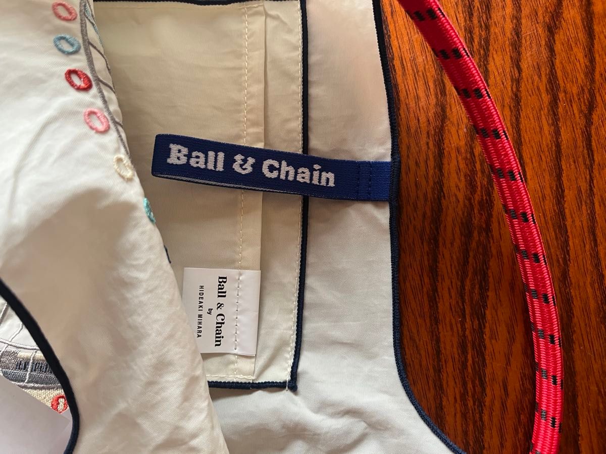 ボールアンドチェーン エコバッグ 横浜赤レンガ倉庫 限定 M アイボリー