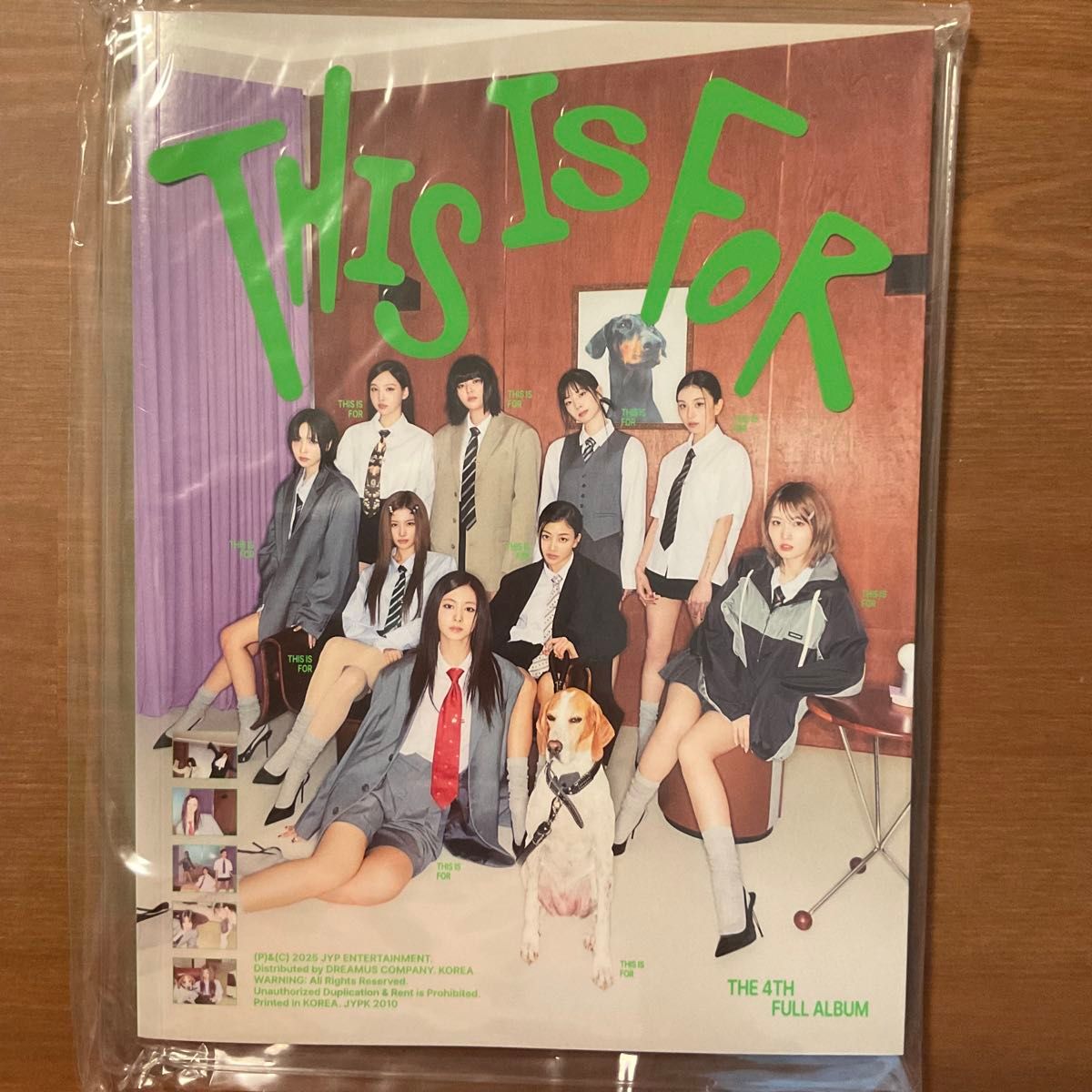 新品未開封】 TWICE THIS IS FOR 3形態 セット アルバム トレカ