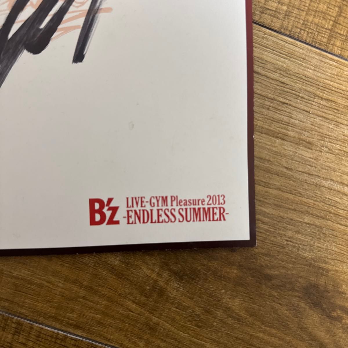 PayPayキャンペーン対応可能】【B'z】ライブ会場限定直筆サイン色紙