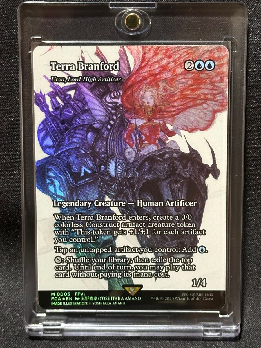 MTG foil ティナ・ブランフォード/Terra Branford 英語版 最高工匠卿