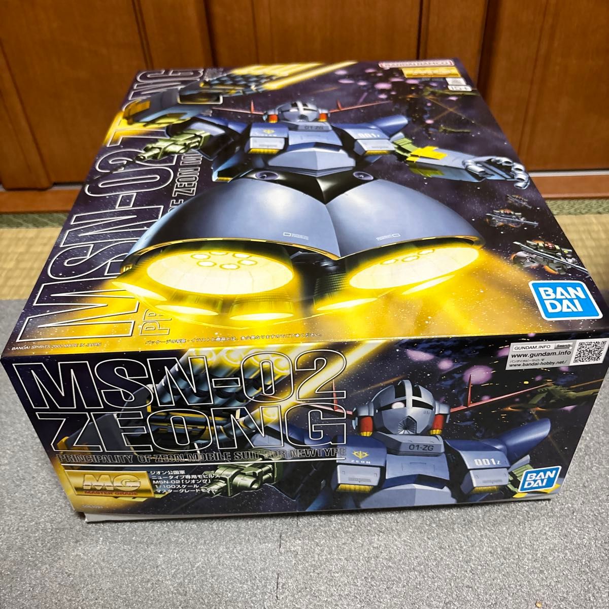 MSN-02 ジオング （1/100スケール MG 機動戦士ガンダムファースト