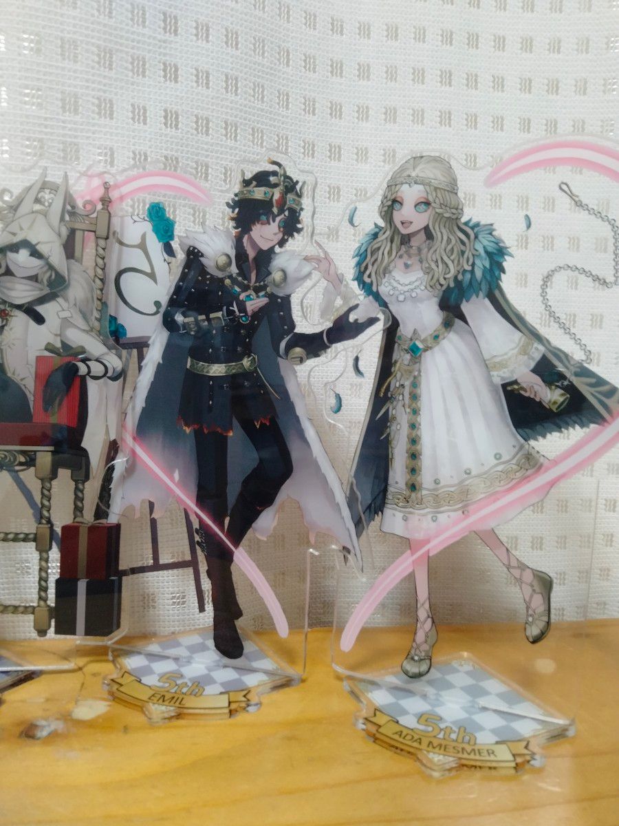 第五人格 アクリルスタンド 4点セット スイパラ 5周年限定 心理学者