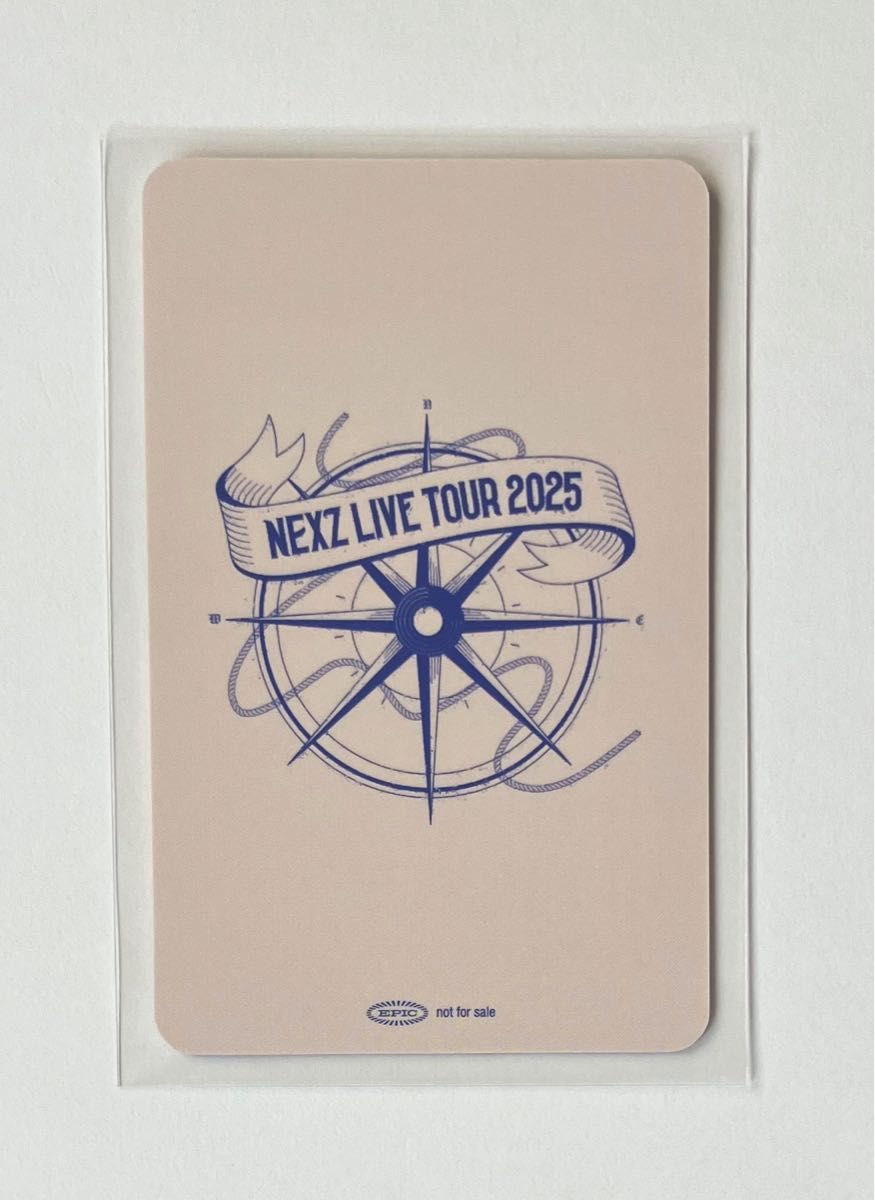 NEXZ ネクスジ ONEBITE 日本武道館 会場限定ユニットトレカ トモヤ