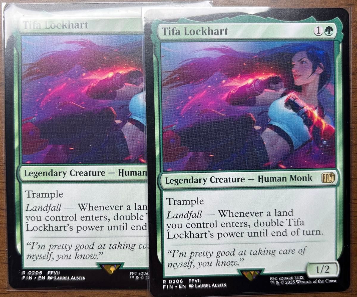 MTG Tifa Lockhart / ティファ・ロックハート 英語版 2枚｜Yahoo