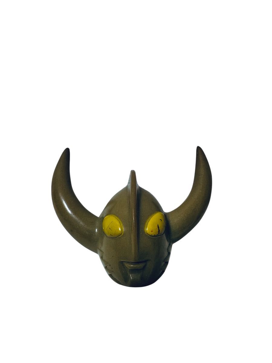 ブルマァク ウルトラの父 ソフビ 面取れ マスク取れ 人形 当時物