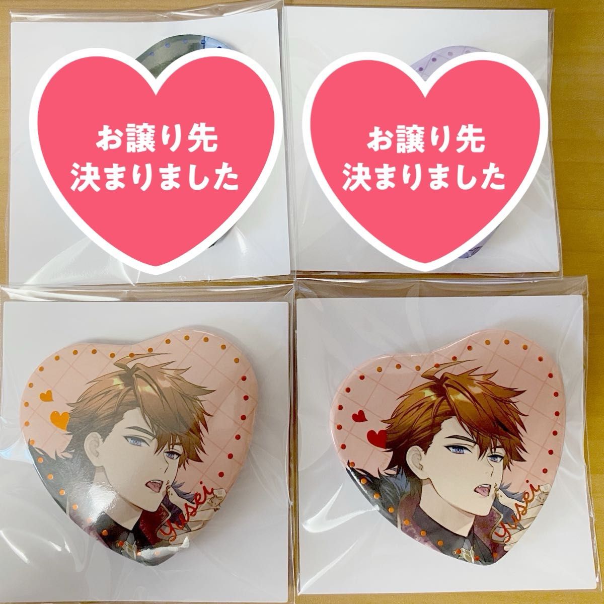 にじさんじ【Melty Valentine】ランダムハート型缶バッジ｜Yahoo