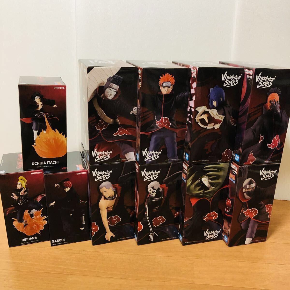 NARUTO ナルト 疾風伝 暁 フィギュア 11点セット VIBRATION STARS