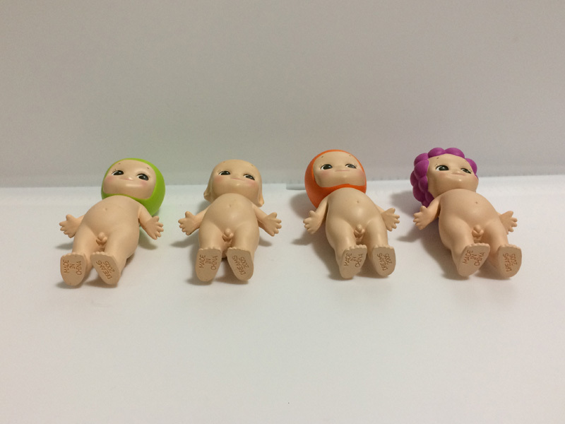 ソニーエンジェル 足裏2005 フルーツ ＆ 野菜 8体セット シークレット