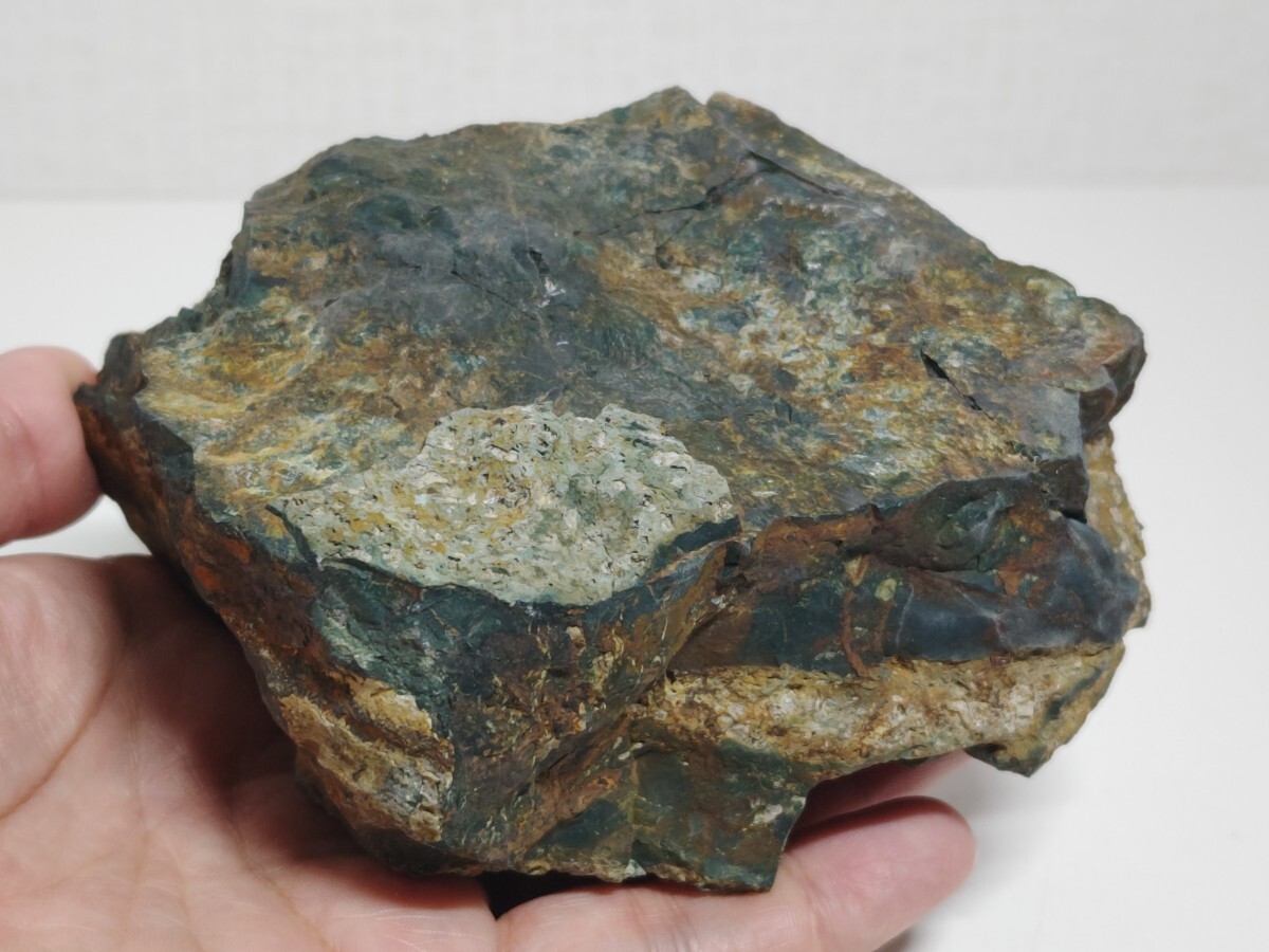 碧玉】 839g 出雲石 瑪瑙 ジャスパー 原石 鑑賞石 自然石 天然石 鉱石