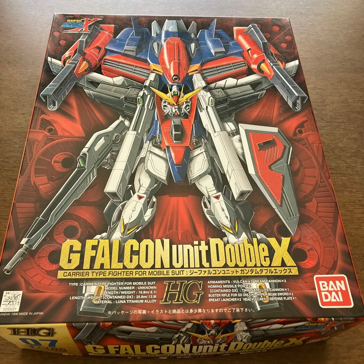 未組立品 Gファルコンユニット ガンダムダブルエックス （1/100