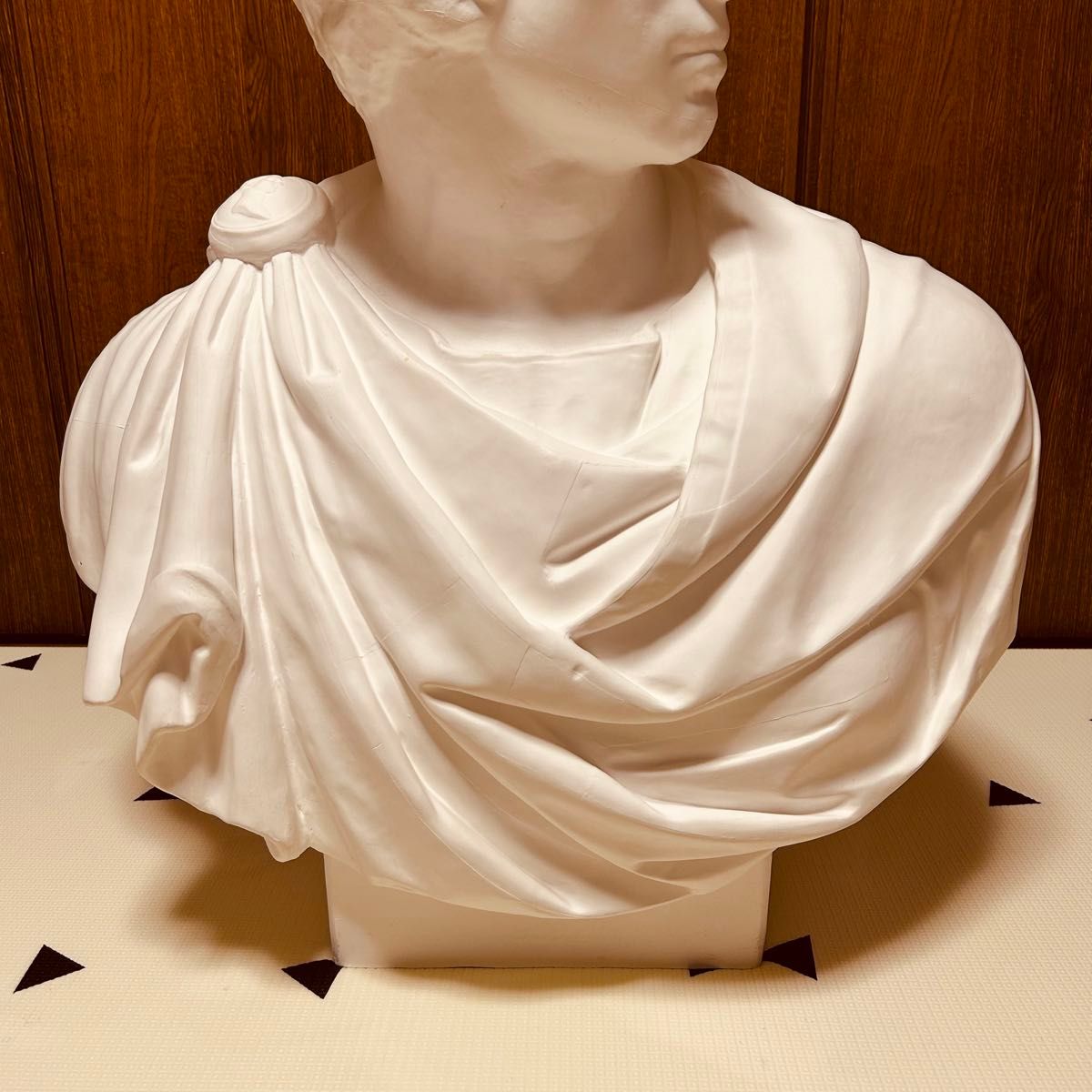 希少 石膏像 ブルータス 胸像 デッサン 特大 彫刻 置物 オブジェ