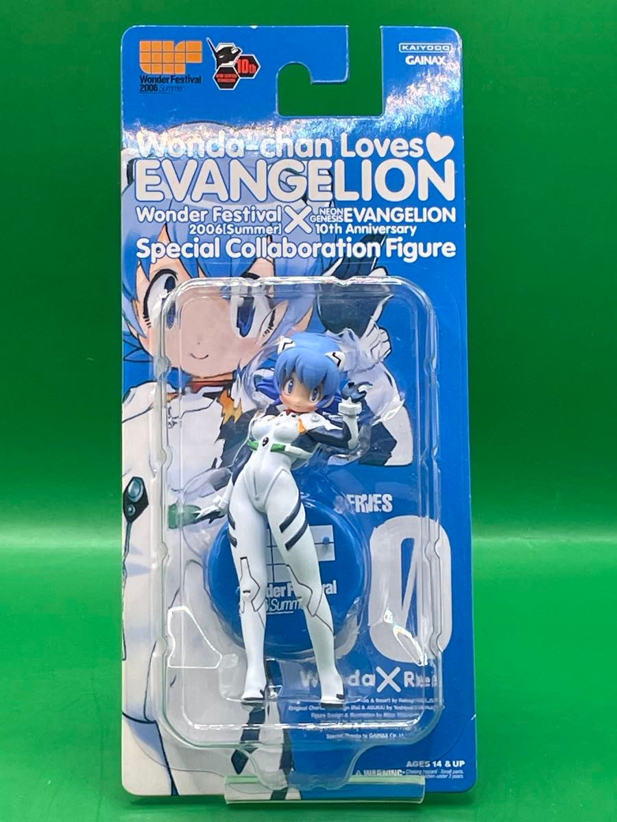 未開封美品】ワンフェス×エヴァ10周年 ワンダちゃん 綾波コスプレ