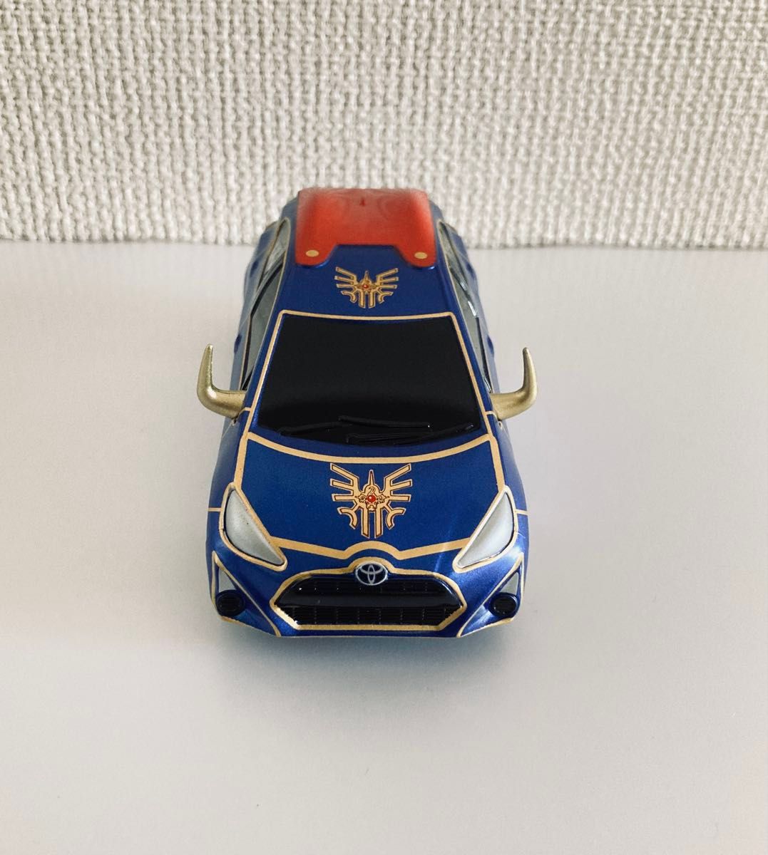 ミニカー AQUA × ロト装備 ミニカー(ブルー×レッド×カッパー