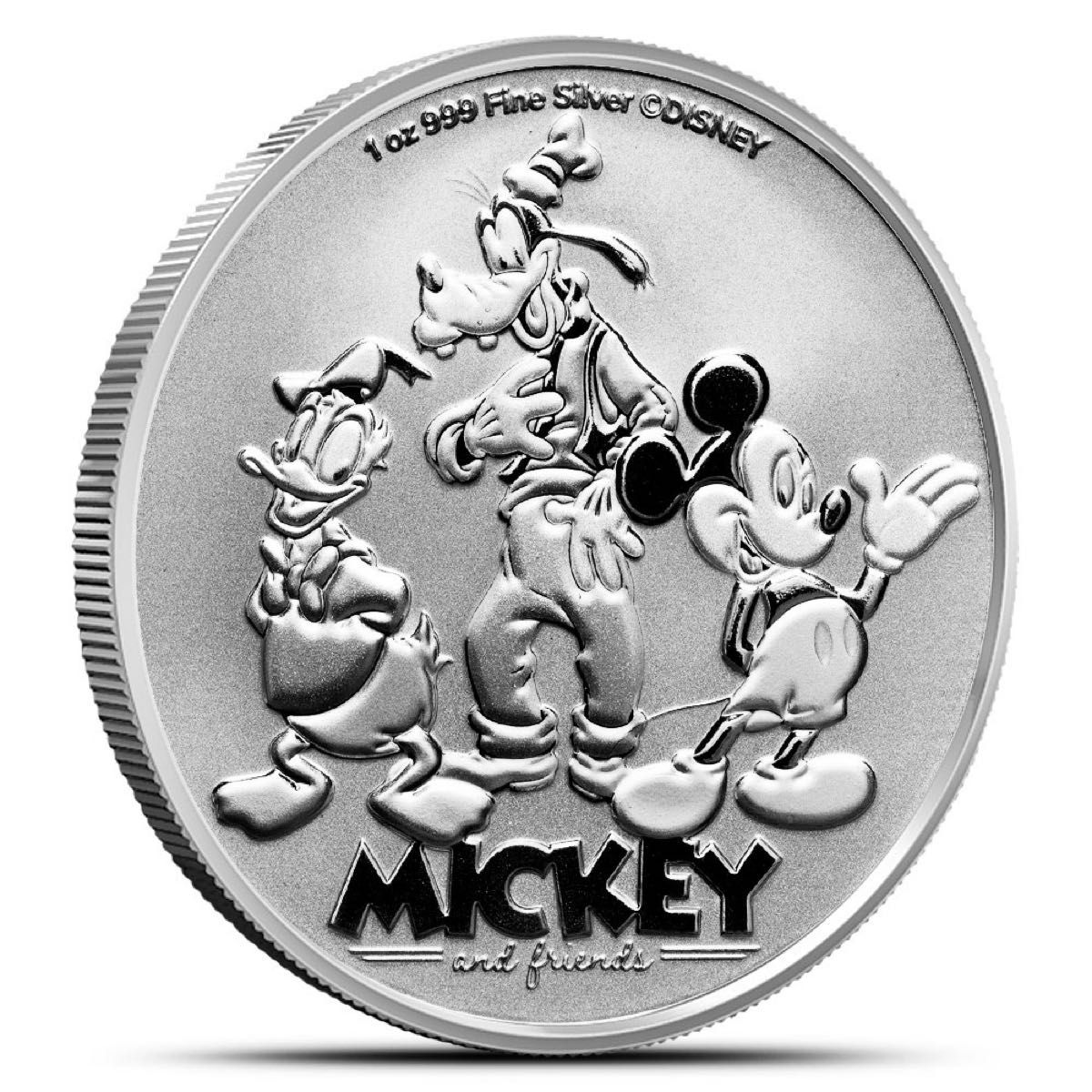 銀貨 ディズニー ミッキーマウス 「ミッキーと仲間たち」 2025年