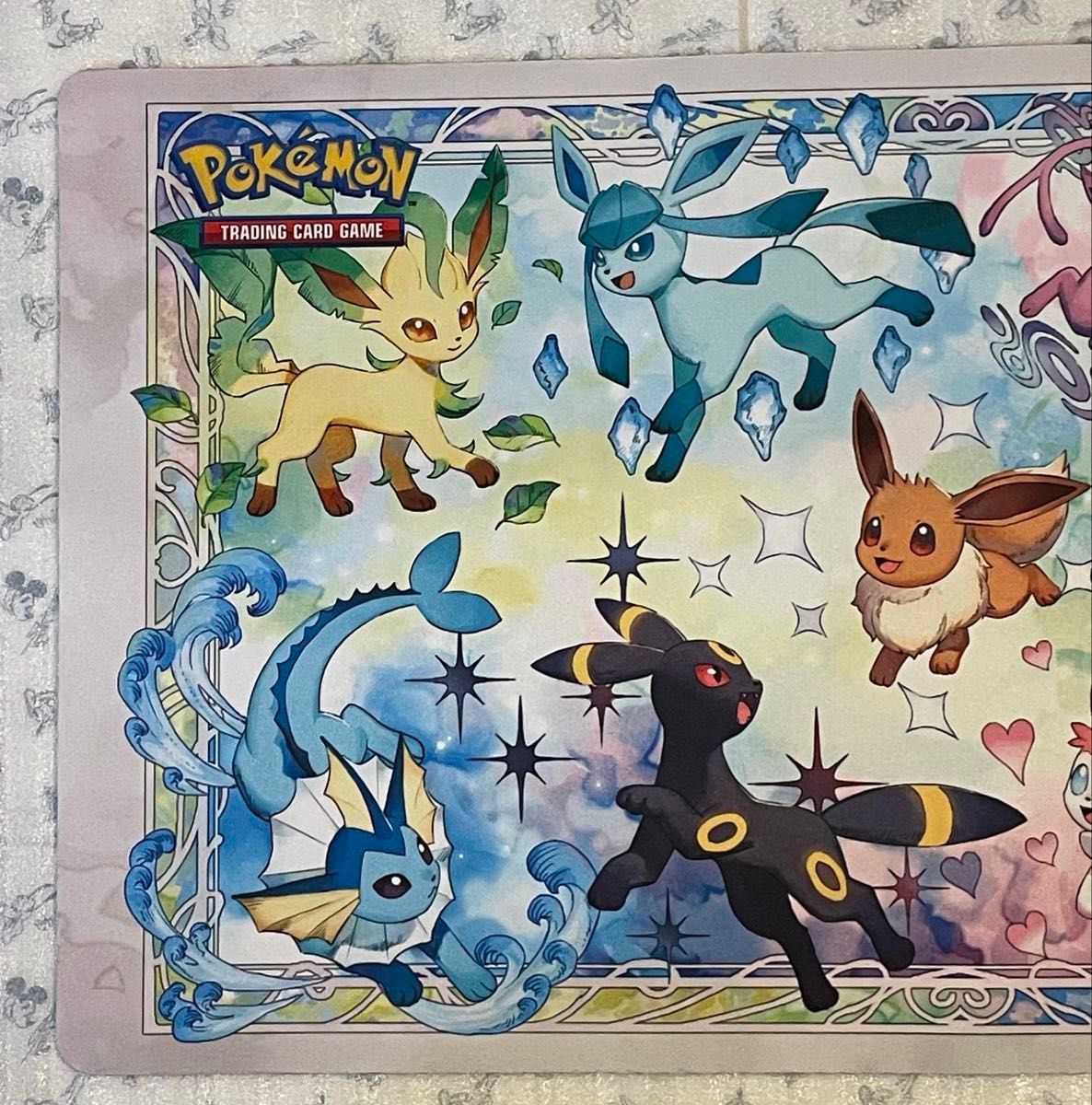 海外公式品 ブイズ プレイマット ポケモンカード 公式品 イーブイ