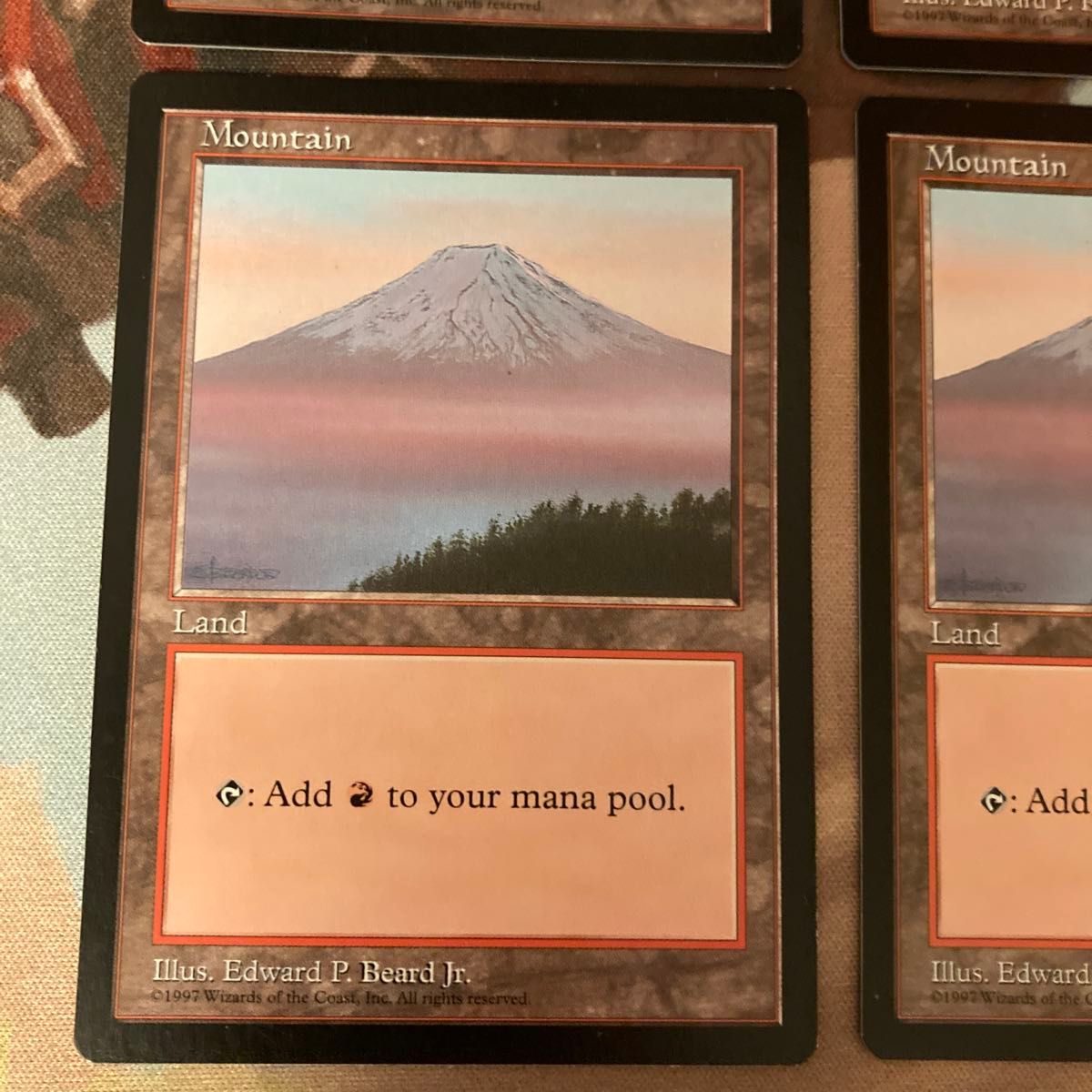 APAC3 山/Mountain Edward P Beard Jr MTG プロモ 赤富士 富士山 基本