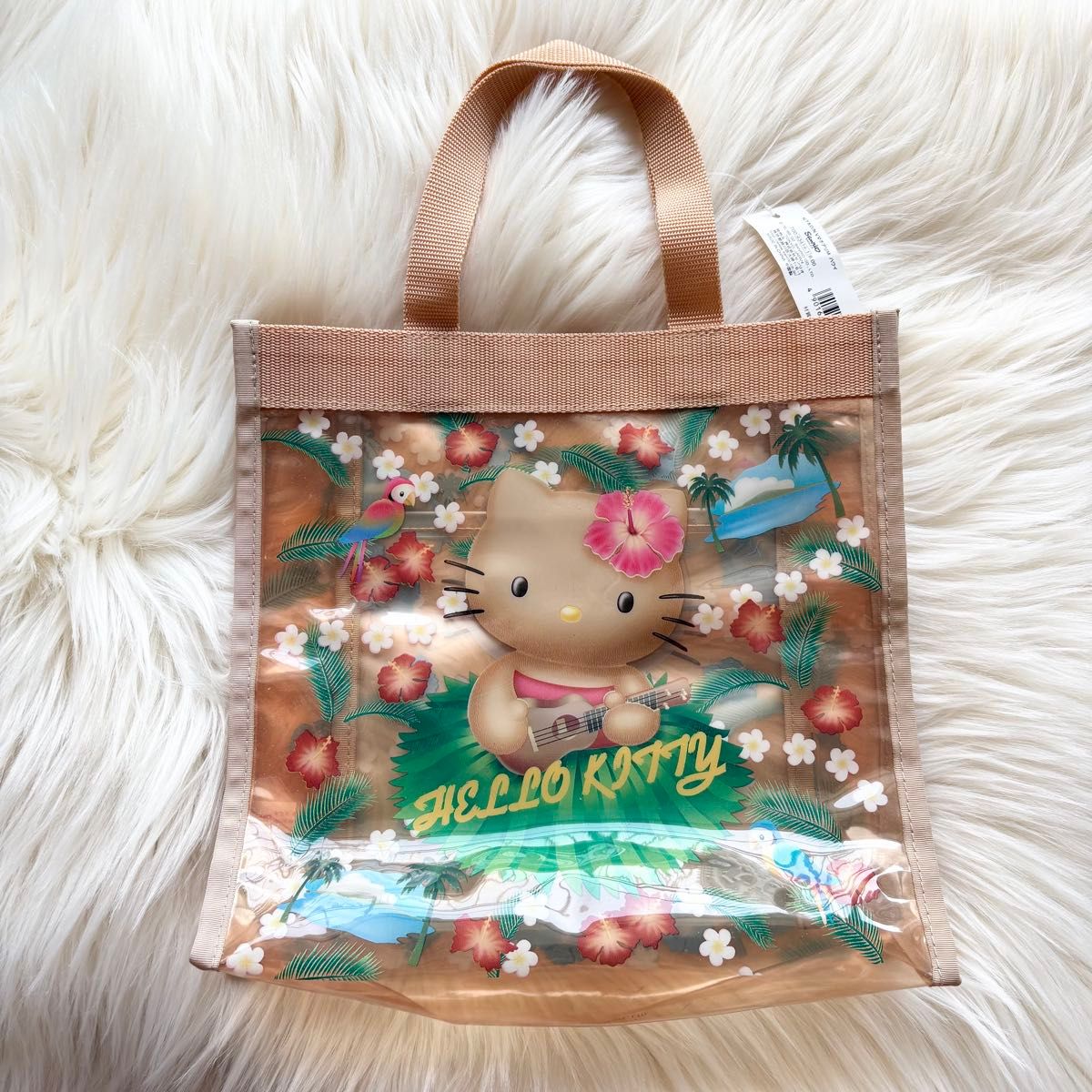 希少 未使用 Sanrio サンリオ ハローキティ ダニエル ハワイ ビニール