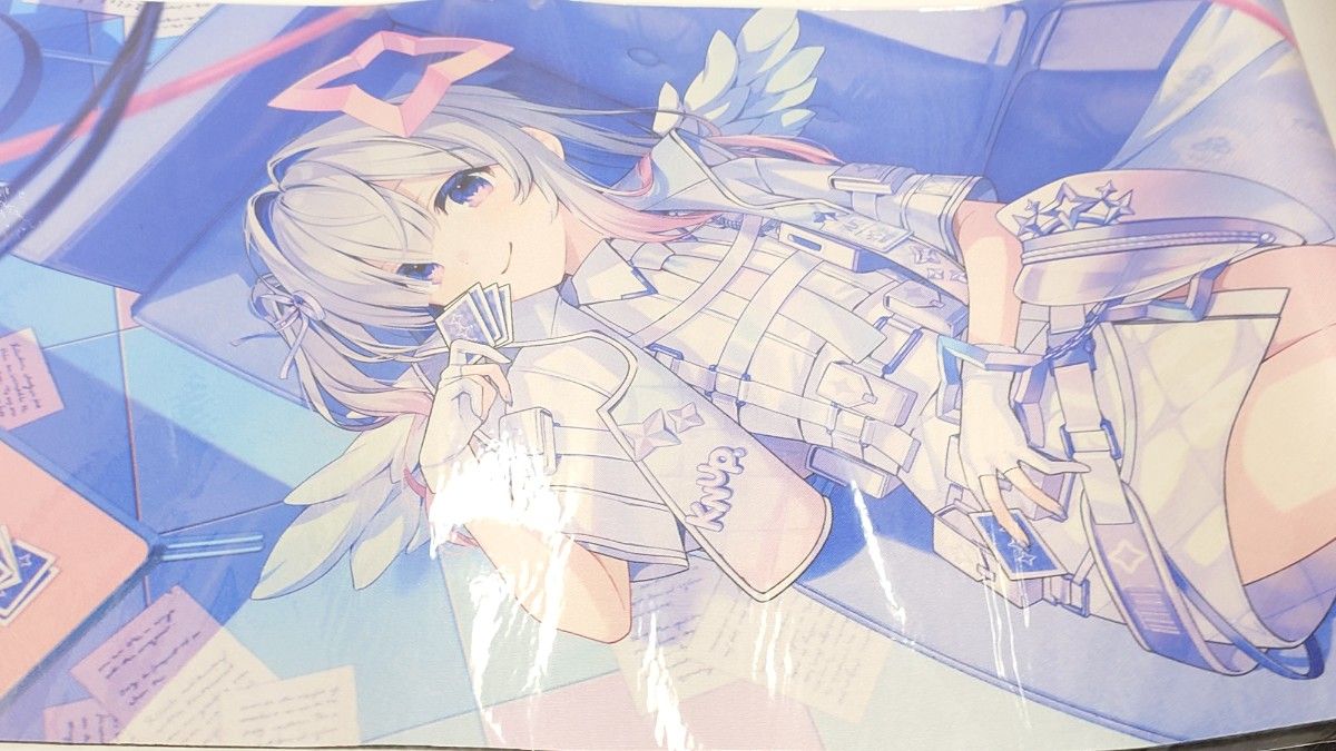 ホロライブ 天音かなた 天界警備任務衣装記念 ワイドラバーマット 未