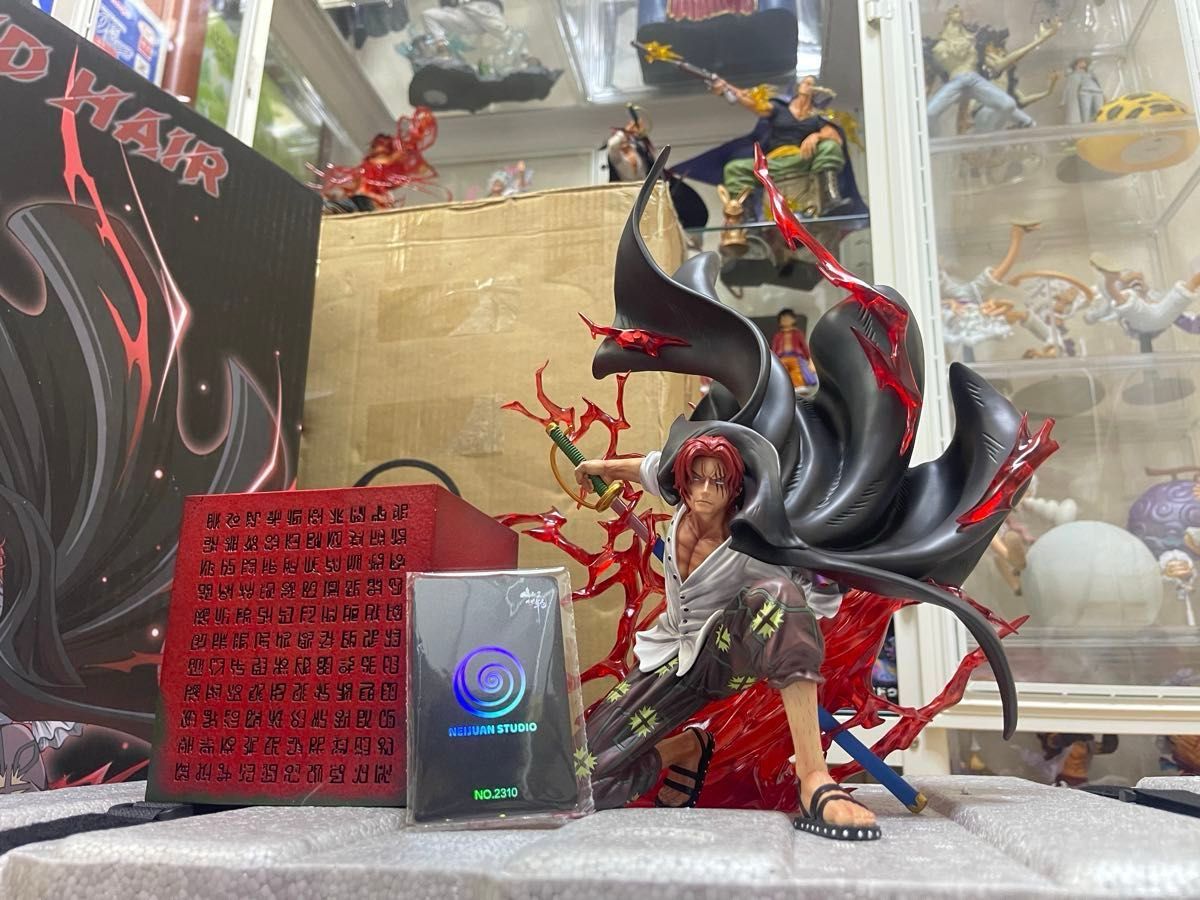 ワンピース neijuan スタジオ 赤髪 シャンクス ガレージキット 検品済