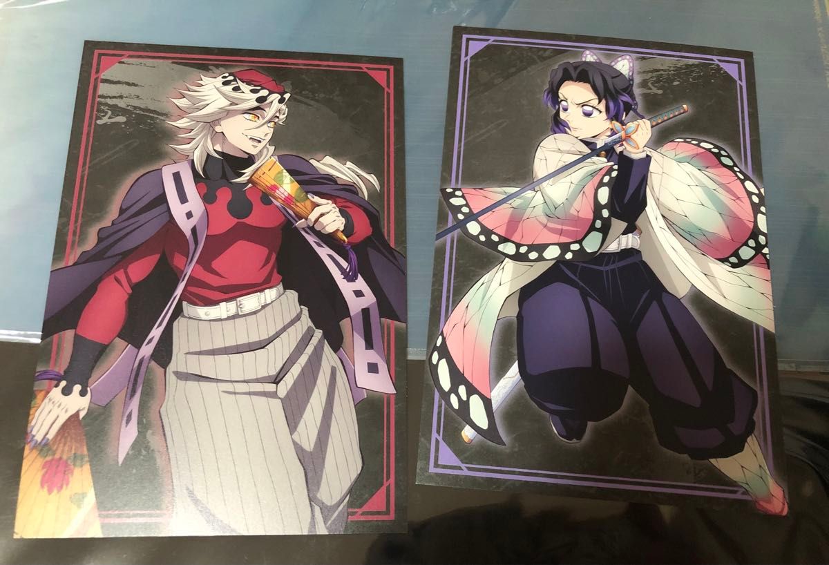 鬼滅の刃 無限城編 第一章 ポストカード 2枚 胡蝶しのぶ・童磨｜Yahoo