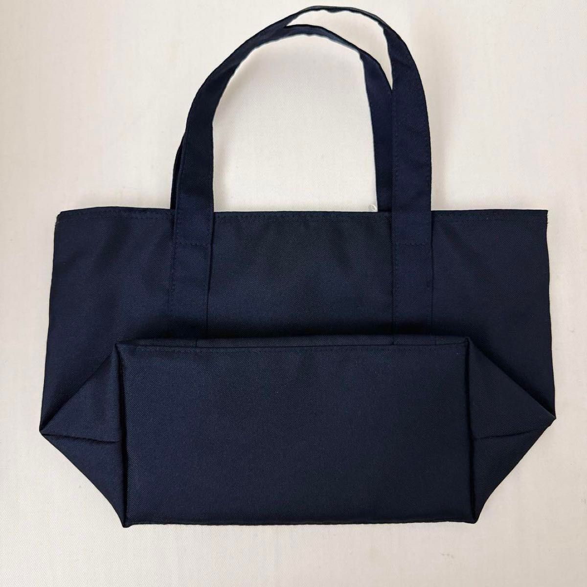 現行品 ファミリア familiar マザーズバッグ 青系ファミリアチェック