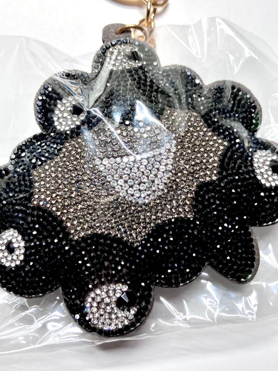 関西万博 EXPO 2025 黒ミャクミャク ラインストーンマスコット