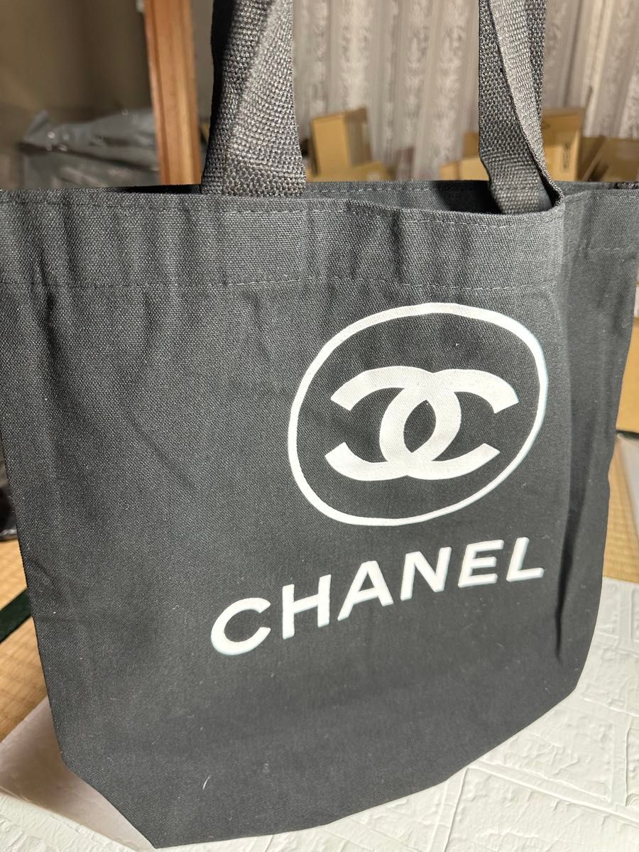 CHANEL】 シャネル ノベルティ トートバッグ ブラック新品 未使用