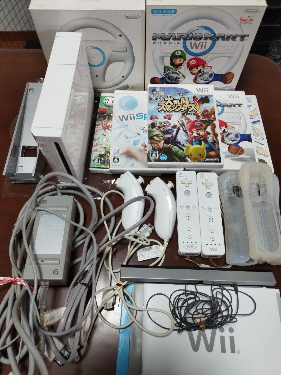 Wii本体 周辺機器 ゲームソフト まとめ売り すぐに遊べるセット｜Yahoo
