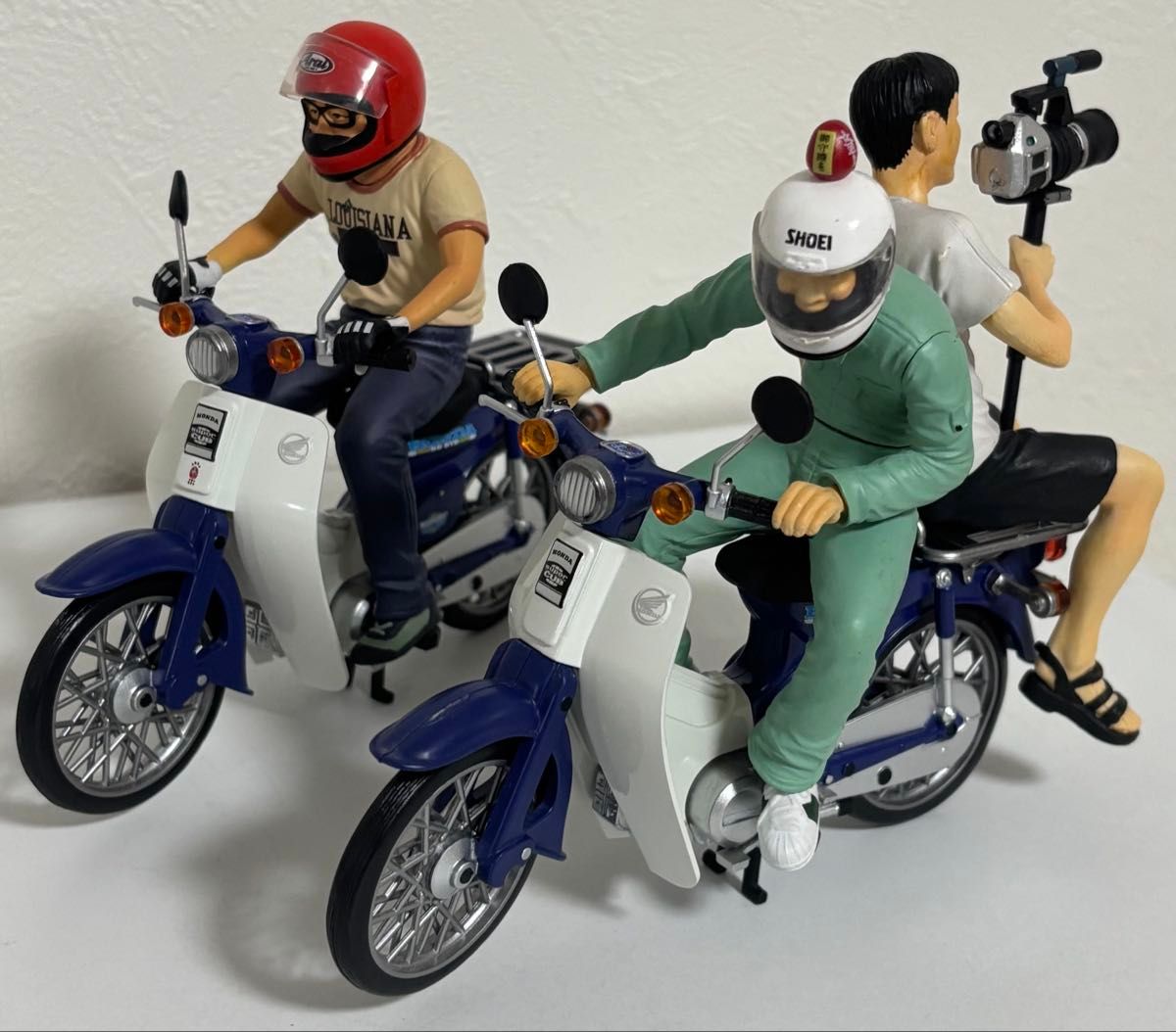 水曜どうでしょう フィギュアセット カブ ミスター うれしー 赤ヘル