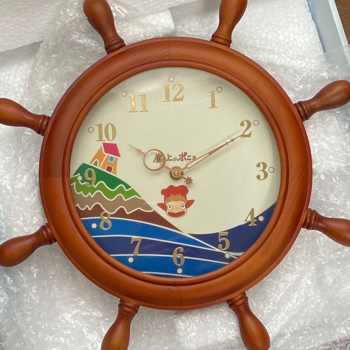 非売品】崖の上のポニョ ポニョ壁掛時計 アサヒ飲料キャンペーン