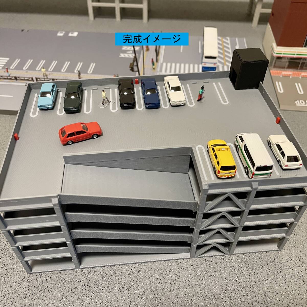 Nゲージ 立体駐車場 ストラクチャー（組立キット）模型｜Yahoo!フリマ