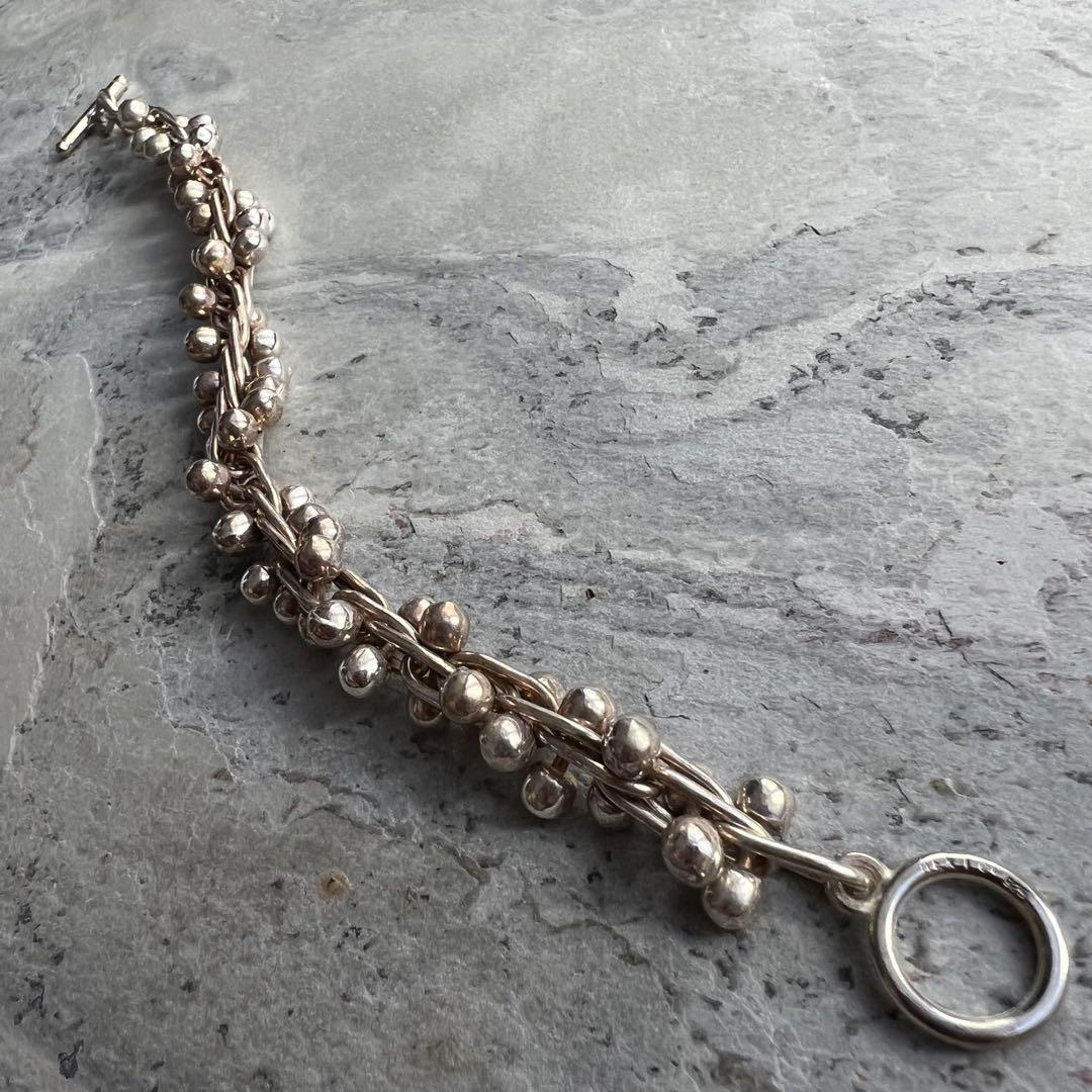 VINTAGE ヴィンテージ MEXICO 925 刻印 シルバーパール DNA