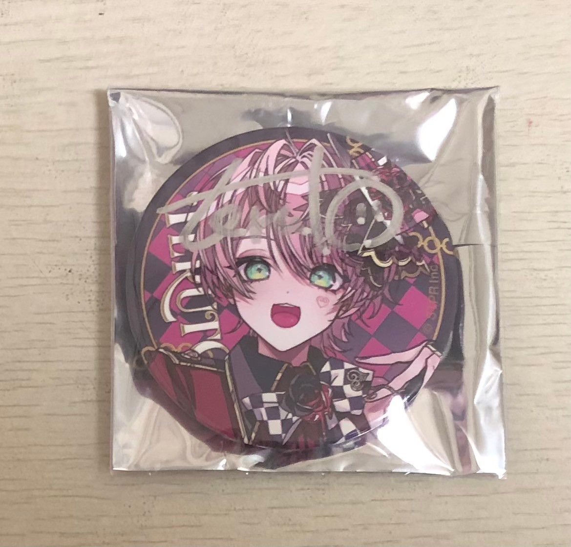 武道館 てるとくん KnightX KnightA 騎士X 騎士A 缶バッジ サイン