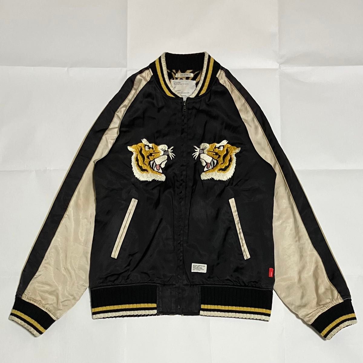 希少】WTAPS ダブルタップス LOCALS JACKET スカジャン レーヨン混 虎