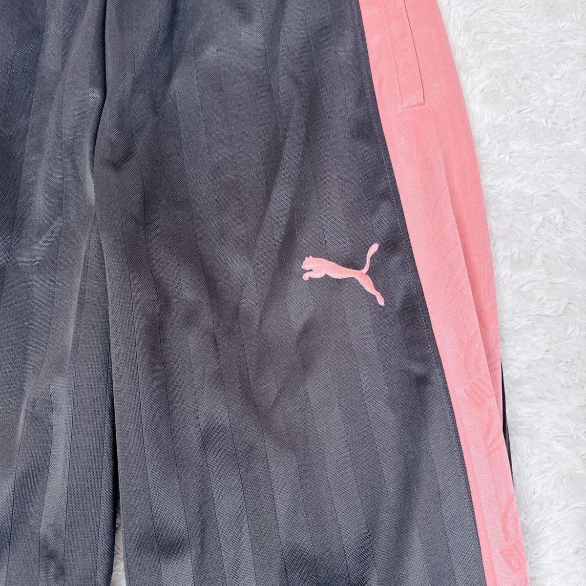 PUMA ピンク ジャージ上下セット Y2K プージャー 平成 廃盤 ジャージ